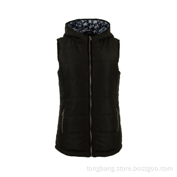 Bodywarmer Sleeveless Down Polyester Padded Vest